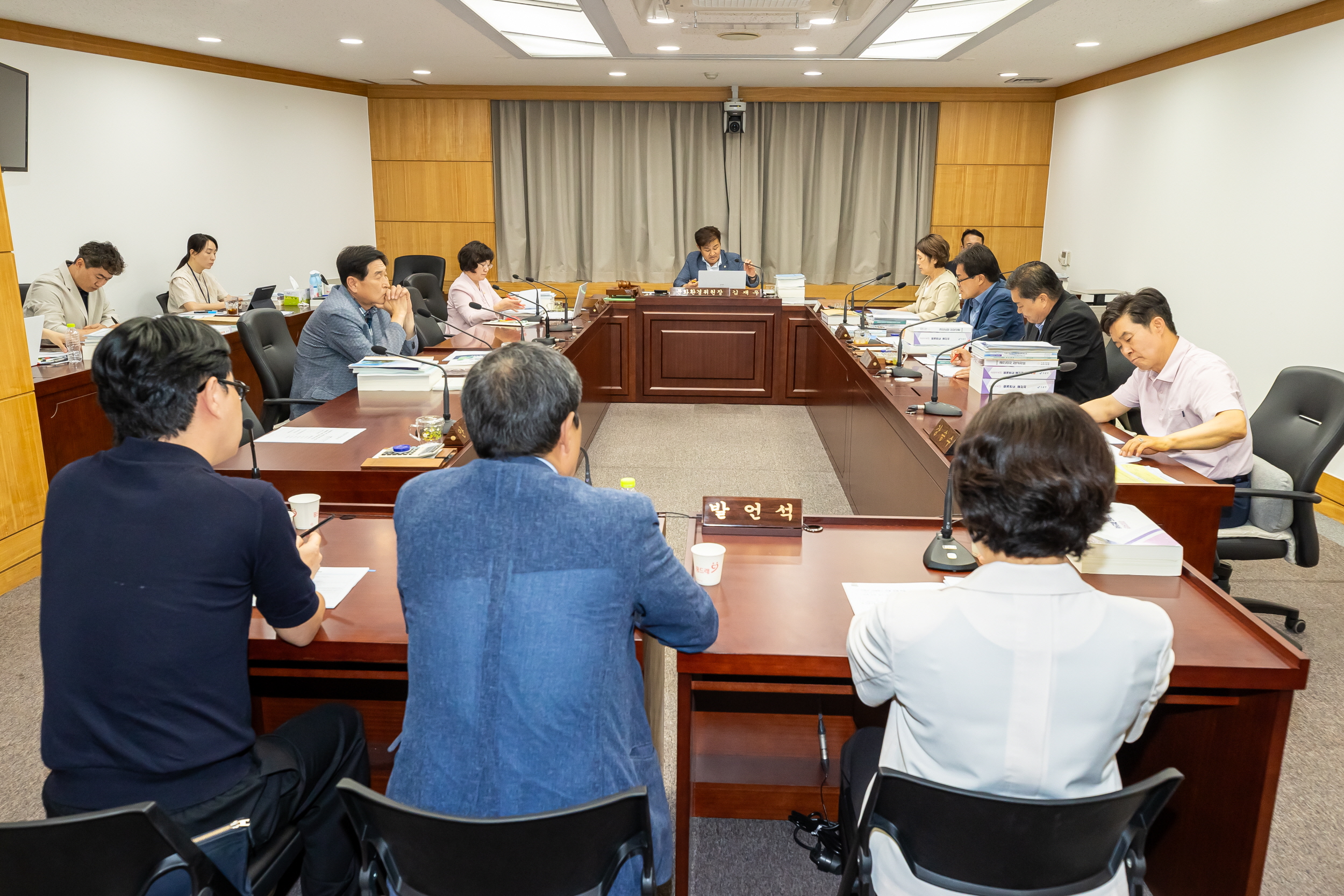 문화환경위원회 버스민원 해결책 모색 관계자 간담회 개최