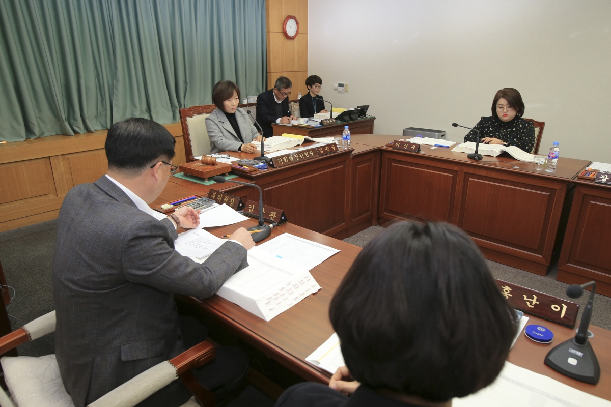 20181129-012[AP7U8640-제227회 제2차 정례회 기획행정위원회 2019년도 예산안 및 기금운용계획안 예비심사.jpg