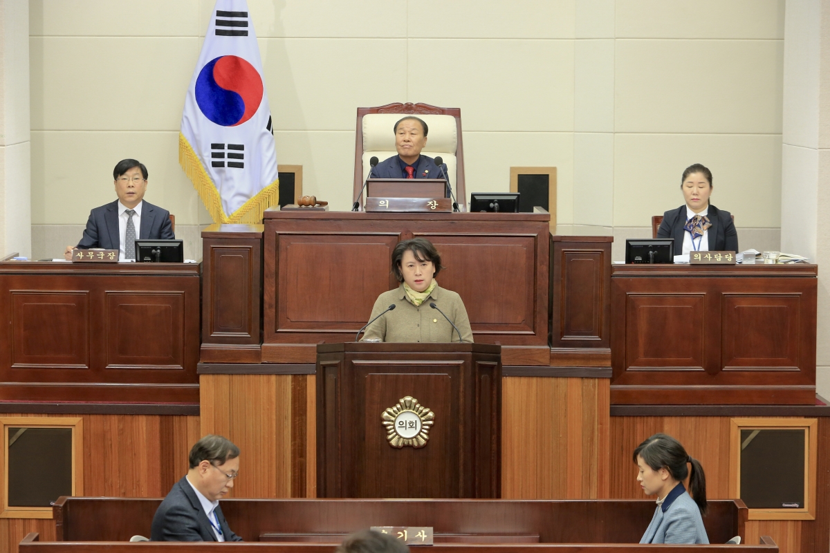 20181214-003[AP7U9614-제227회 제2차 정례회 제4차 본회의시 이지연 예산결산특별위원회 부위원장 예산결산특별위원회 활동결과보고.jpg
