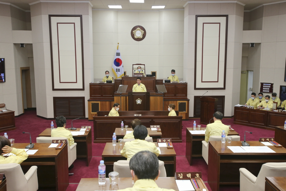 20200421-018[AP7U2224-제238회 임시회 제1차 본회의시 장세구 의원 5분 자유발언.jpg