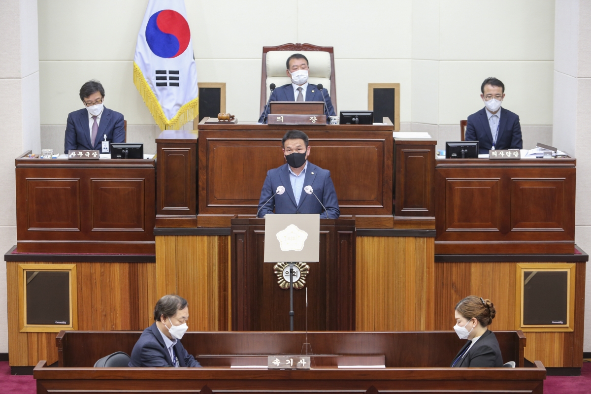 20210304-017[AP7U8081-제247회 임시회 제1차 본회의시 장세구 의원 5분 자유발언.jpg