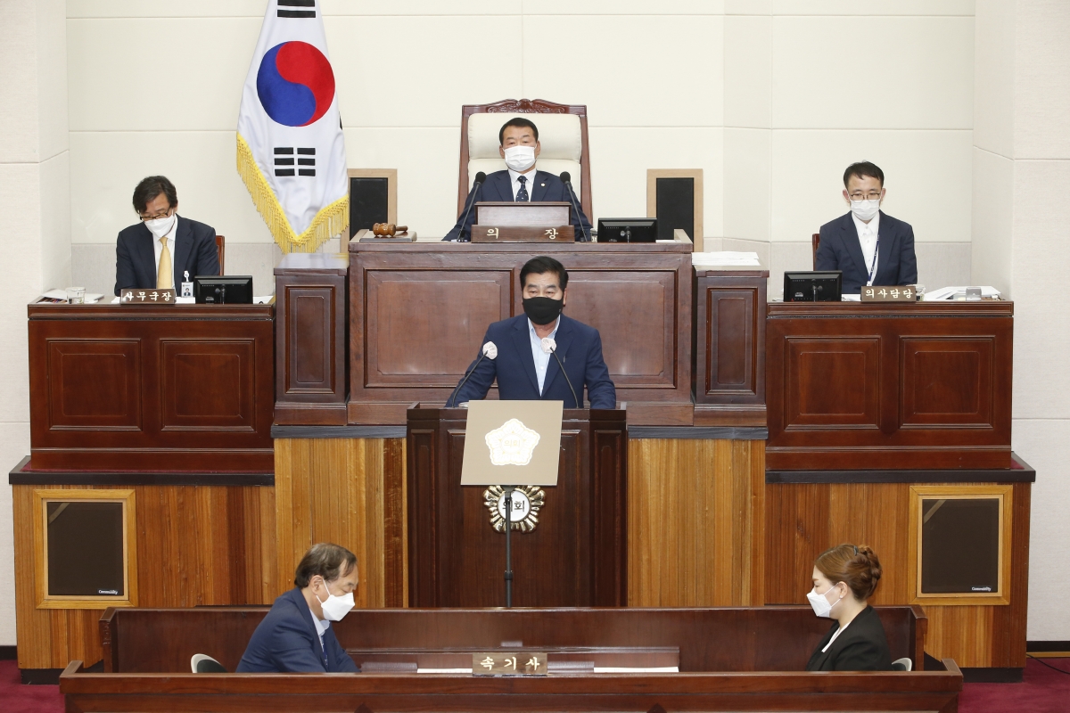 20210506-005[_P7U0063-제249회 임시회 제1차 본회의시 안주찬 의원 5분 자유발언.jpg