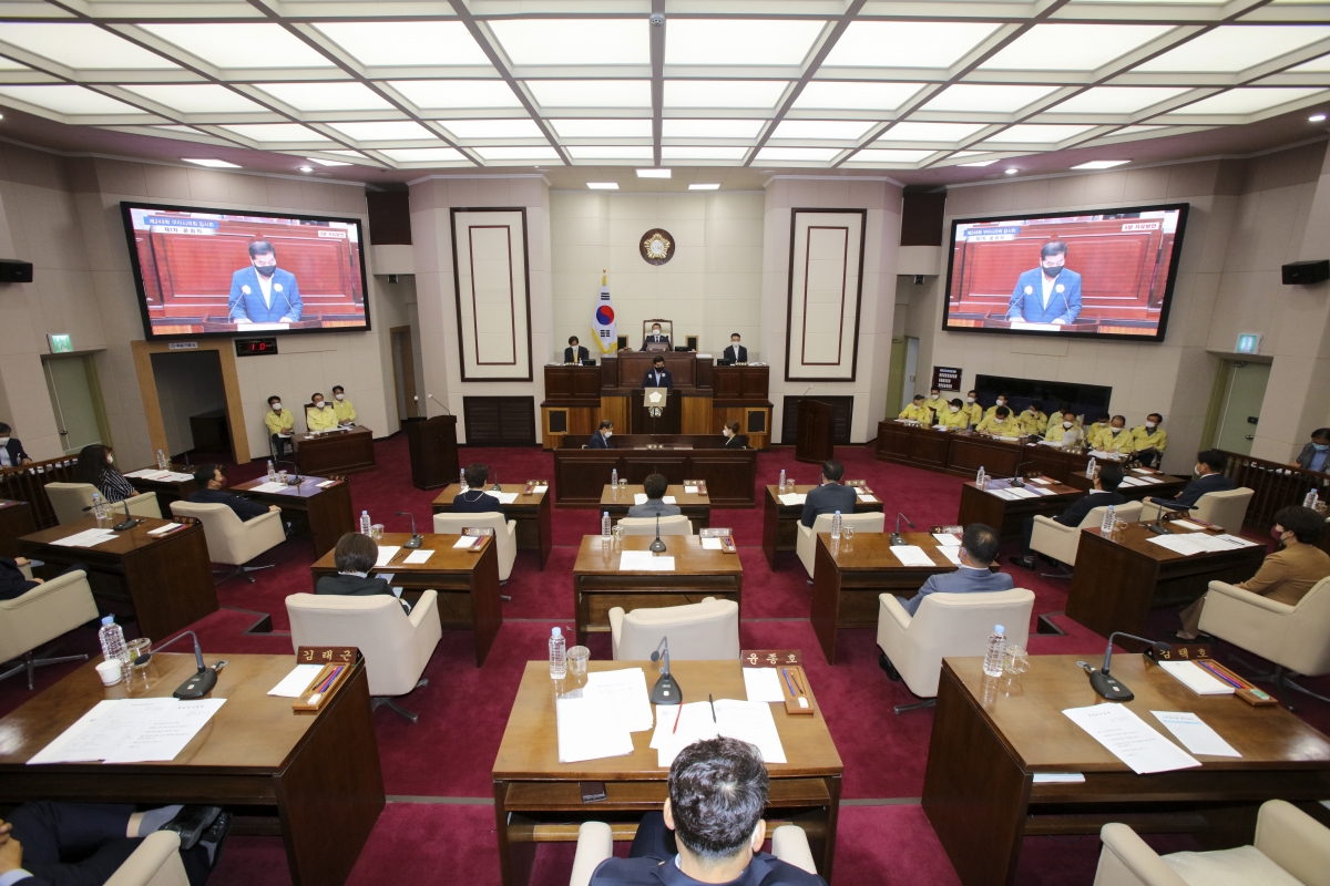 20210506-006[IMG_8648-제249회 임시회 제1차 본회의시 안주찬 의원 5분 자유발언.jpg