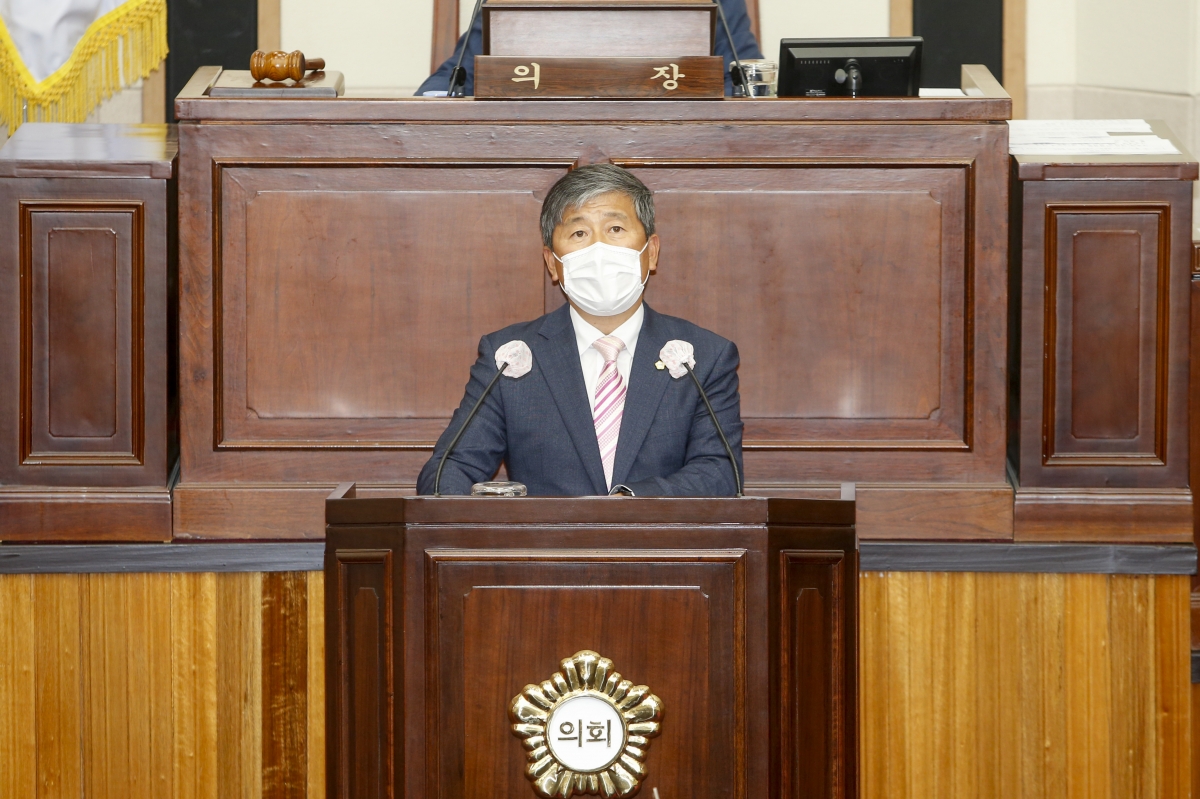20210602-006[_P7U0443-제250회 정례회 제1차 본회의시 양진오 의원 5분 자유발언.jpg