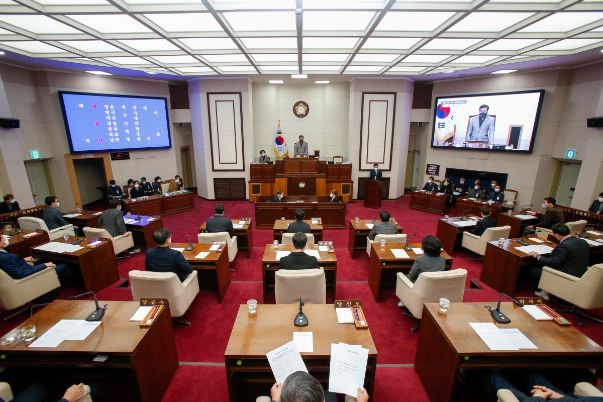 20230110-004[_P7U8576-제264회 임시회 개회식시 안주찬 의장 개회사.JPG