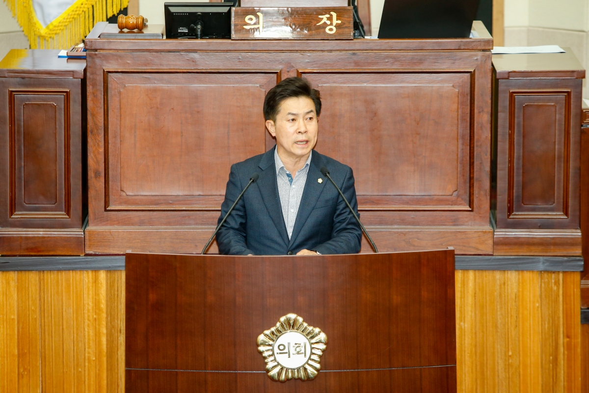 20230316-006[_P7U5138-제265회 임시회 제2차 본희의시 강승수 의원 5분 자유발언.JPG