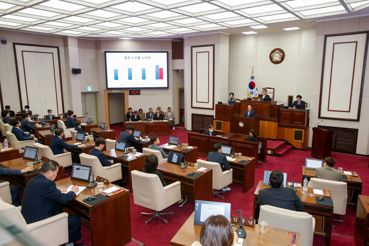 20230316-010[_P7U5150-제265회 임시회 제2차 본희의시 강승수 의원 5분 자유발언.JPG