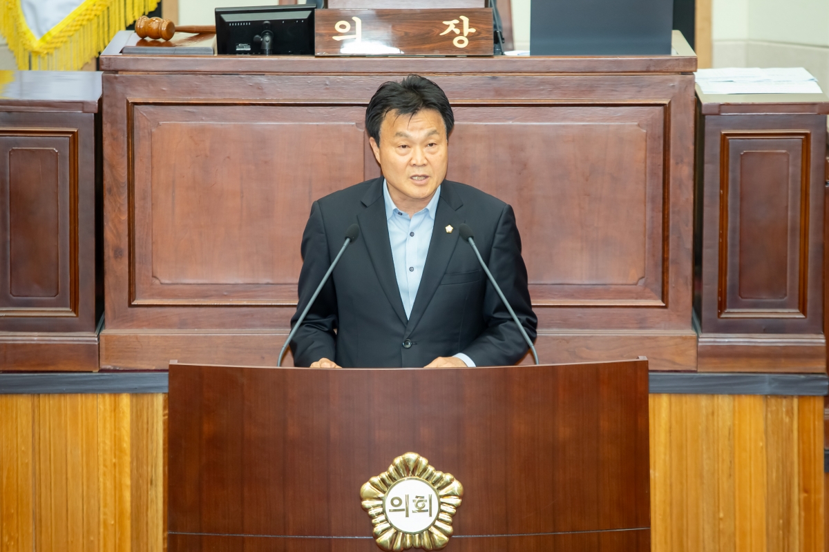 20240415-012[_P7U5958-제275회 임시회 제1차 본회의시 김영태 의원 5분 자유발언.jpg