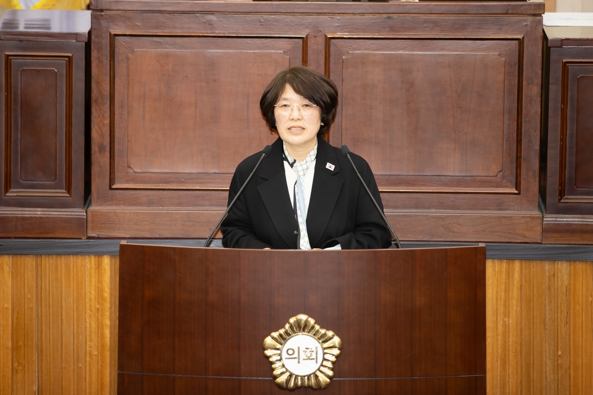 20250313-007[AMG_2708-제285회 임시회 제1차 본회의시 추은희 의원 5분 자유발언.jpg