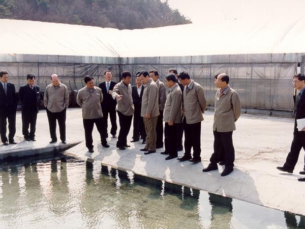 제78회 임시회시 양포동 오리사육장 현장 방문