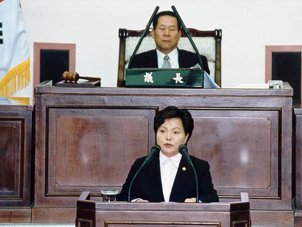 제83회 임시회 제2차본회의시 시정질문