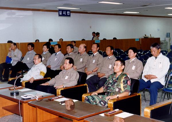 2004 을지 포커스렌즈 연습 참관