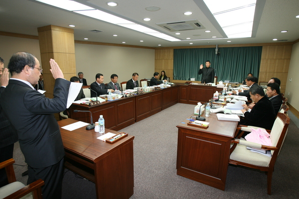 제121회 정례회 산업건설위원회 활동