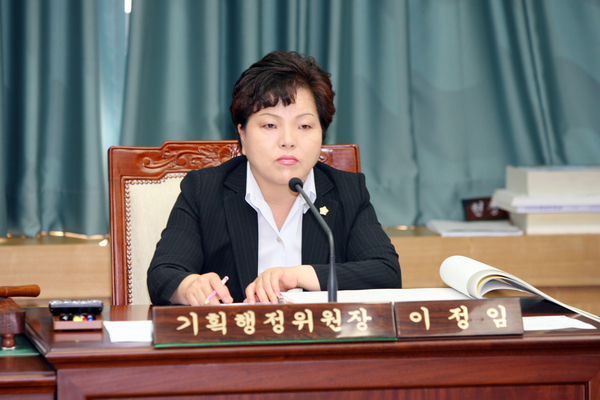 제124회 임시회 기획행정위원회 활동