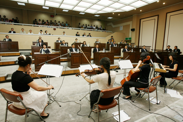 제5대 의회 개원 1주년 기념 행사