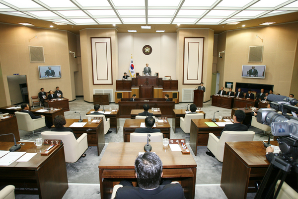 제127회 임시회 개회식