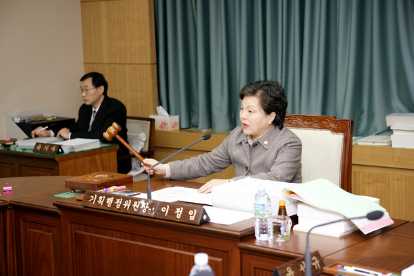 제130회 정례회 기획행정위원회 활동