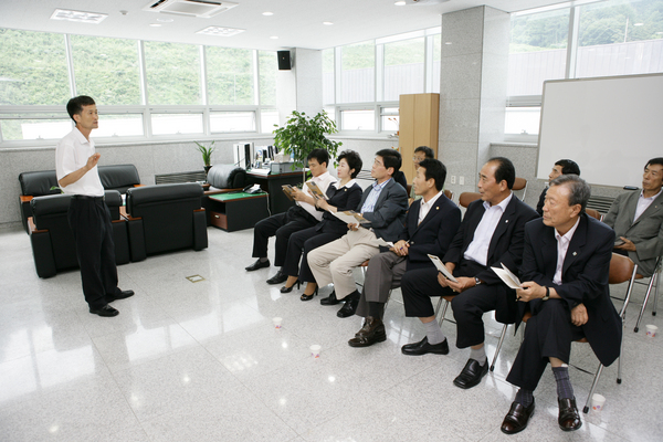폐회중 기획행정위원회 활동
