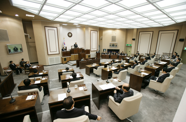 제136회 임시회 개회식