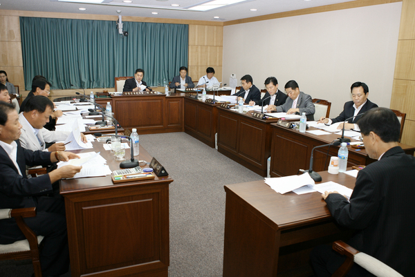 제136회 임시회 산업건설위원회 활동