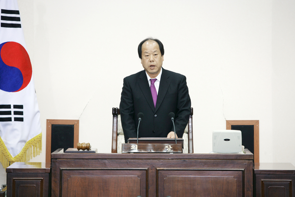 제141회 임시회 개회식