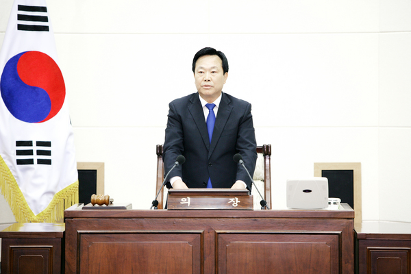 제156회 임시회 개회식
