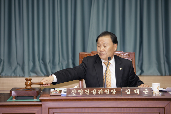 제157회 임시회 산업건설위원회 활동