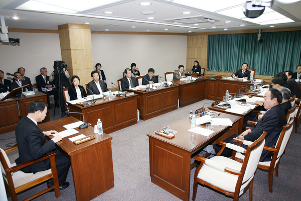 제158회 정례회시 산업건설위원회 활동