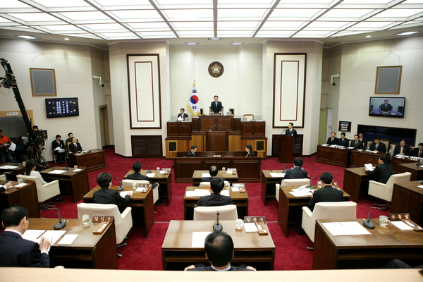 제160회 임시회 개회식