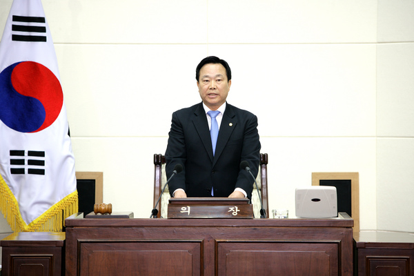 제160회 임시회 개회식