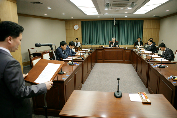 폐회중 의회운영위원회 활동