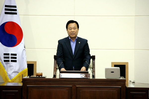 제163회 구미시의회 제1차 정례회 개회식