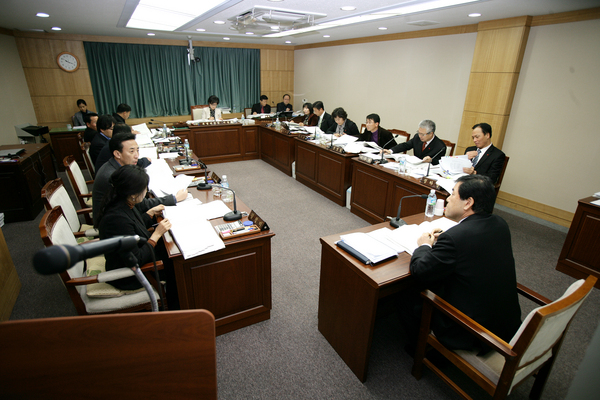제166회 정례회 예산결산특별위원회 활동