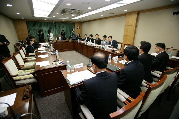 폐회중 기획행정위원회 활동