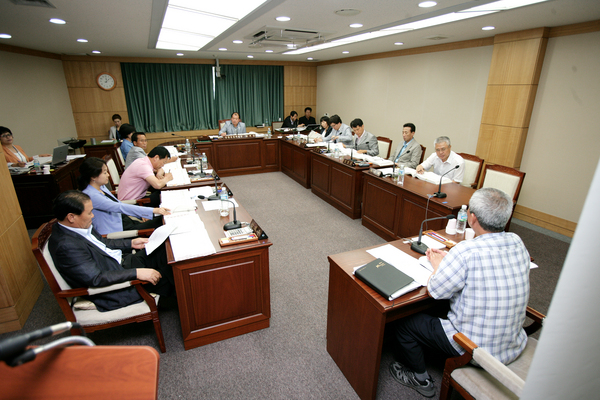 제171회 정례회시 산업건설위원회 활동