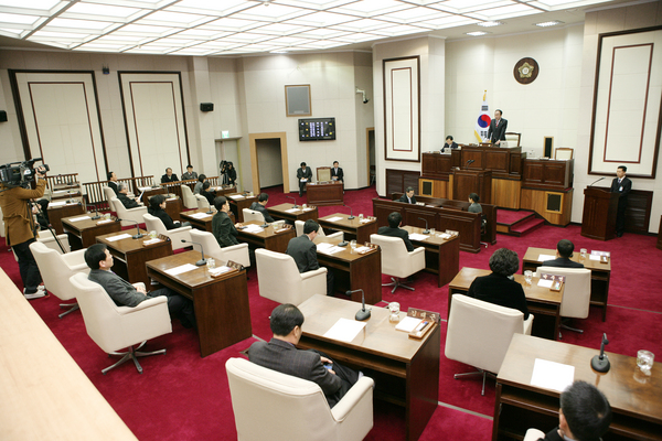 제175회 임시회 개회식