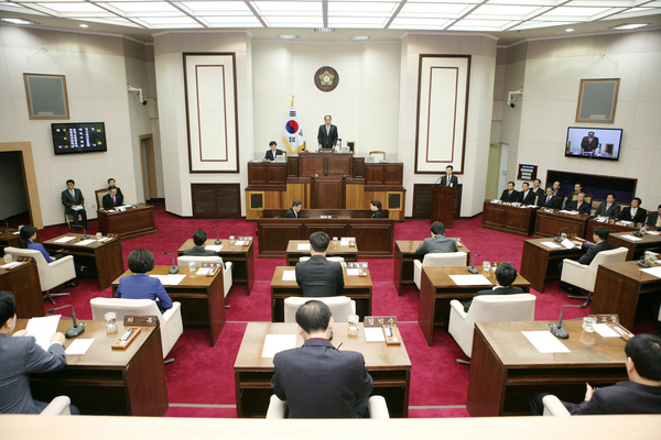 제176회 임시회 개회식
