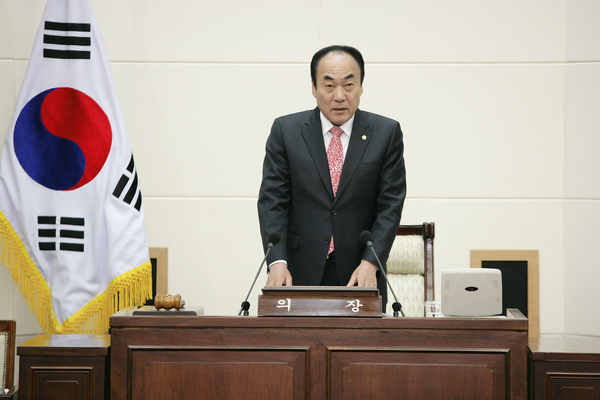 제176회 임시회 개회식