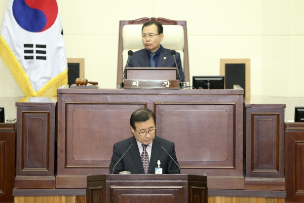 제201회 임시회 제1차 본회의 활동