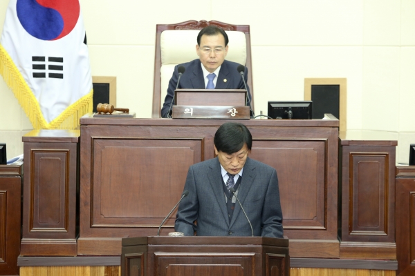 제201회 임시회 제2차 본회의 활동