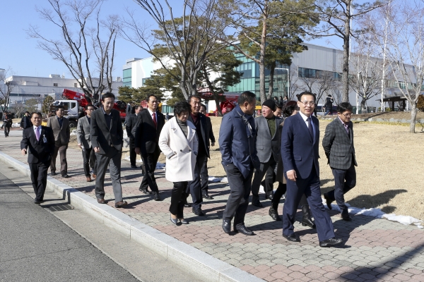 제201회 임시회시 현장방문 활동