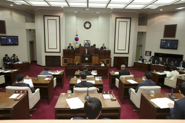 제202회 임시회 제2차 본회의 활동