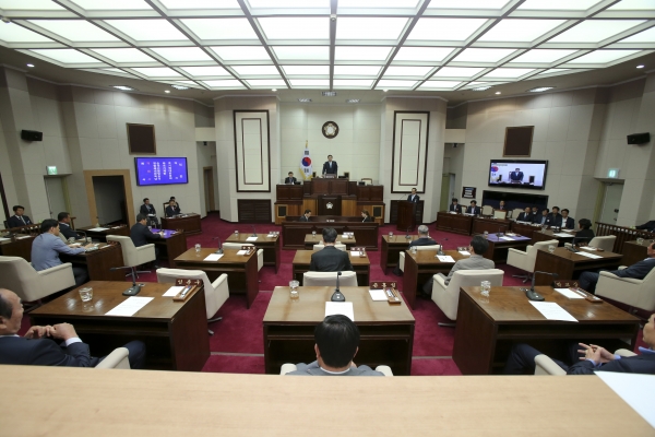 제203회 임시회 개회식