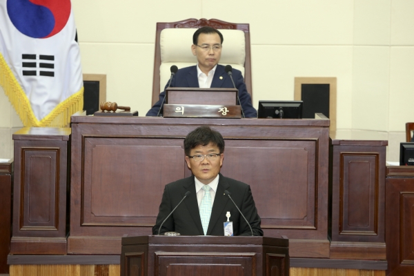 제206회 정례회 제1차 본회의 활동