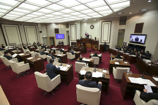 제209회 구미시의회 정례회 개회식