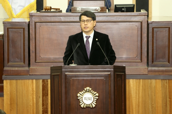 제209회 정례회 제3차 본회의 활동