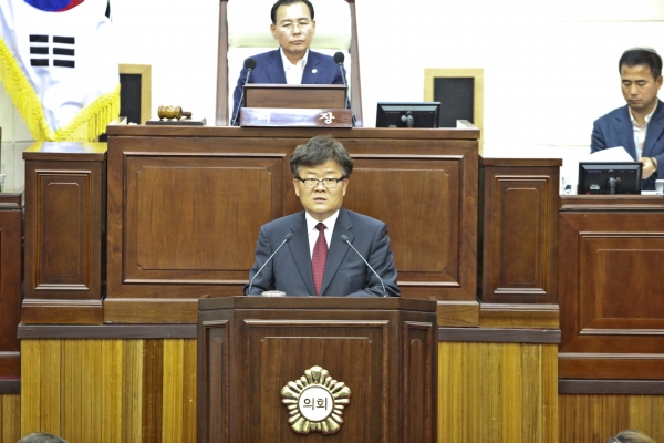 제214회 구미시의회 제1차 정례회시 제1차 본회의 활동
