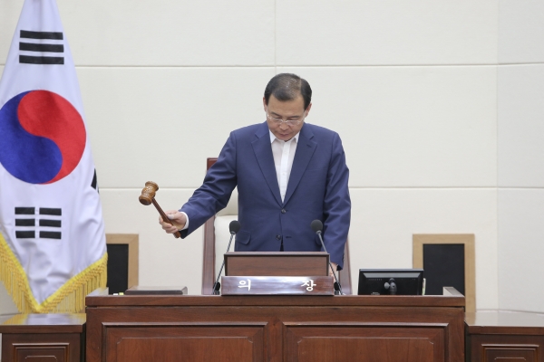 제216회 임시회 제1차 본회의 활동