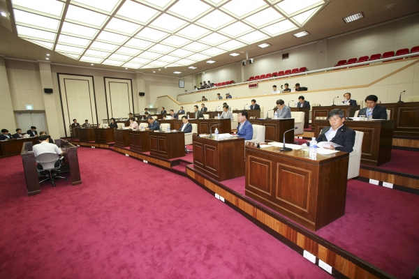 제216회 임시회 제1차 본회의 활동