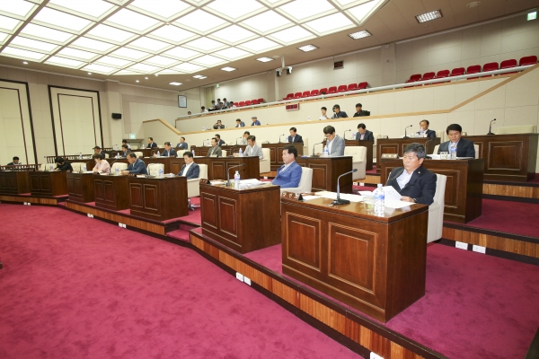 제216회 임시회 제1차 본회의 활동
